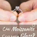 Can Moissanite Scratch Glass