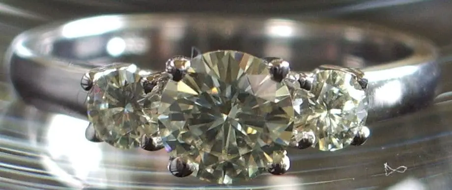 Moissanite with Yellow Hue